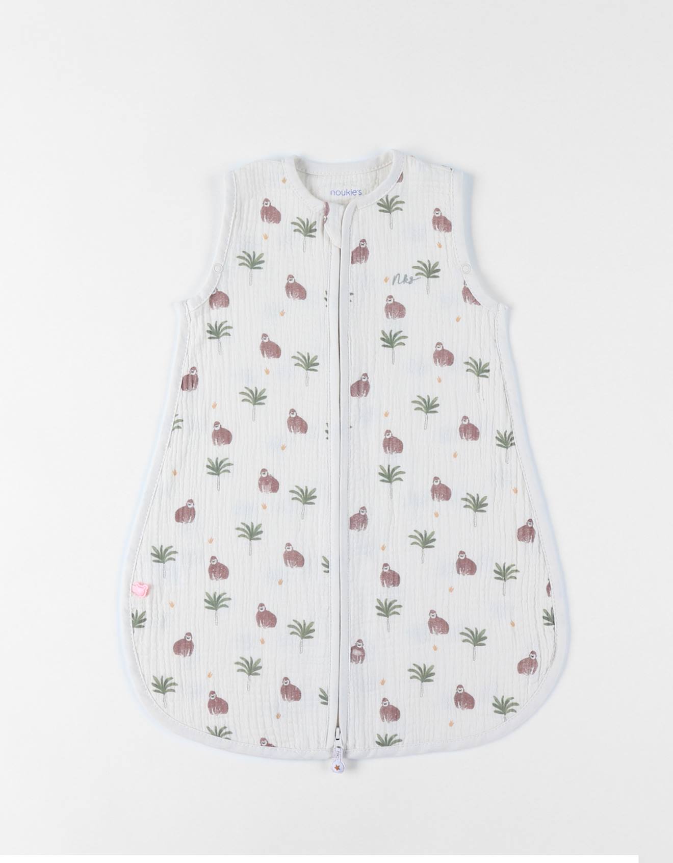Gigoteuse En Mousseline De Coton Ecru