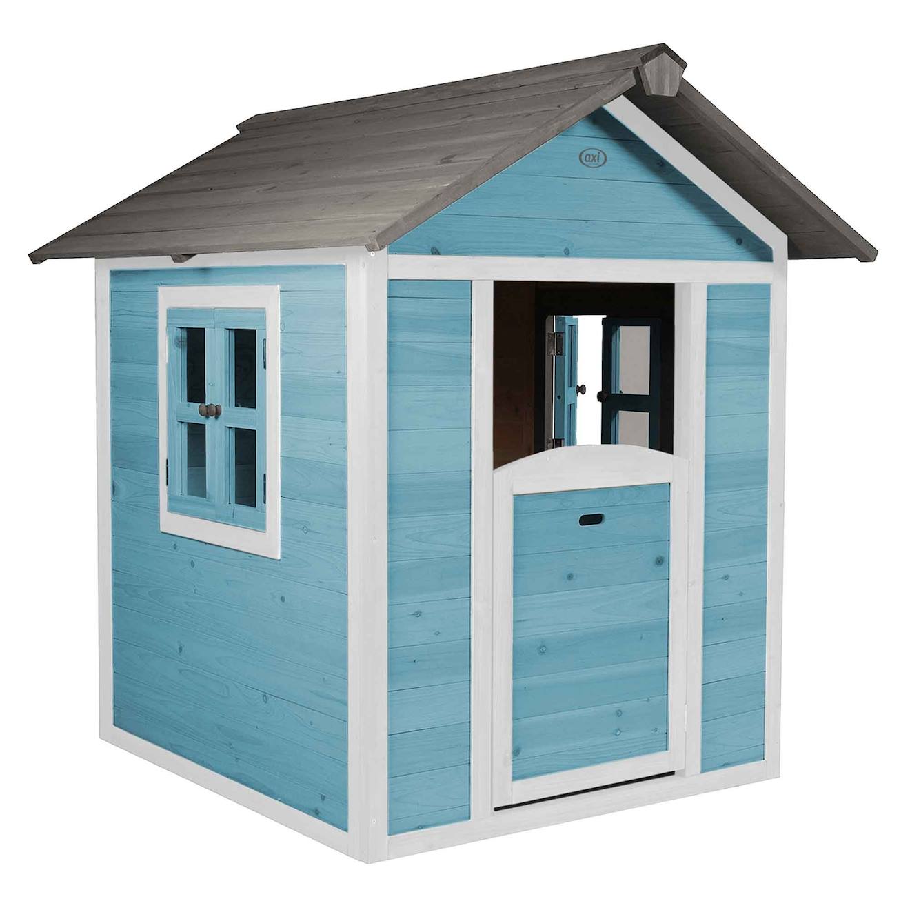 Maisonnette En Bois Bleu