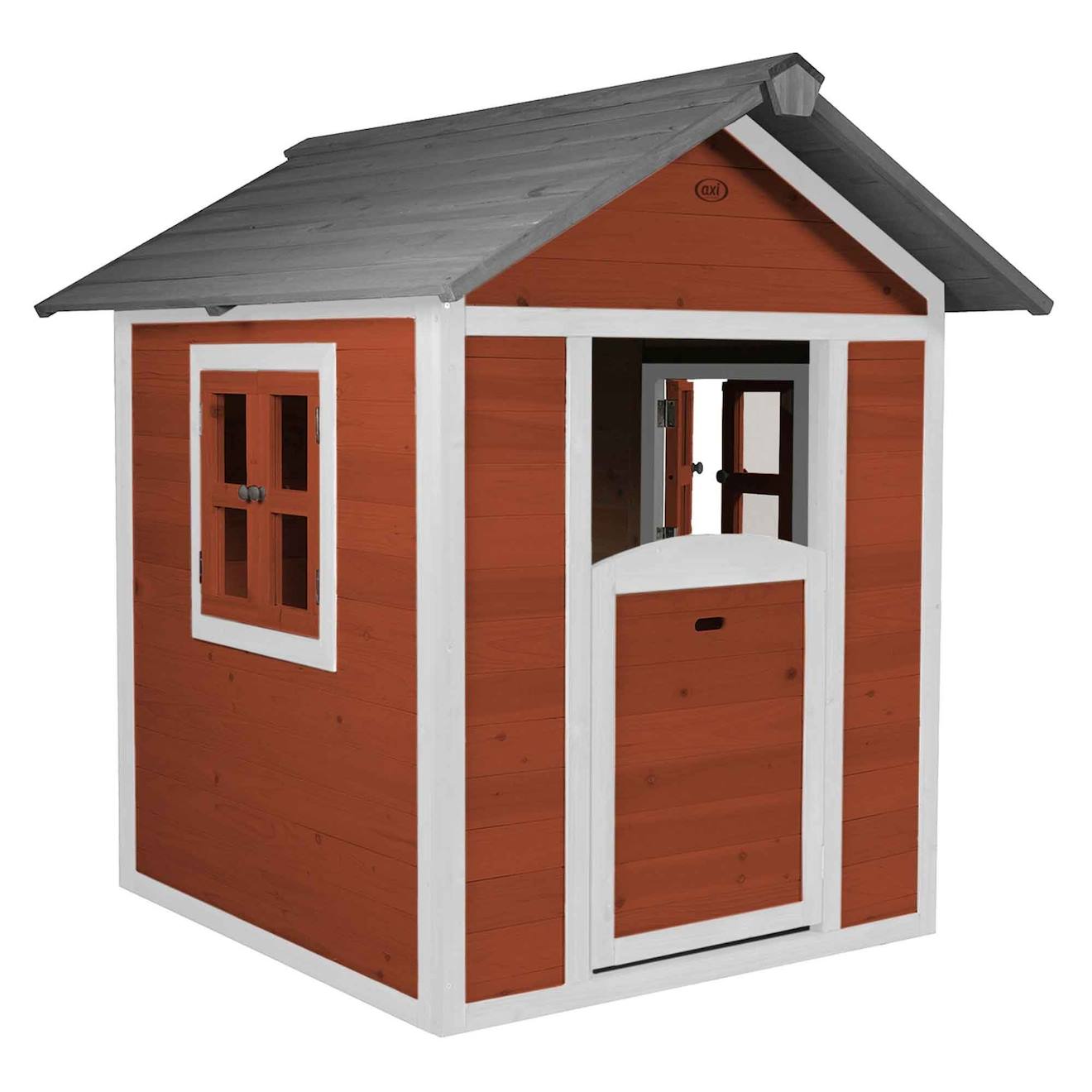 Maisonnette En Bois Rouge