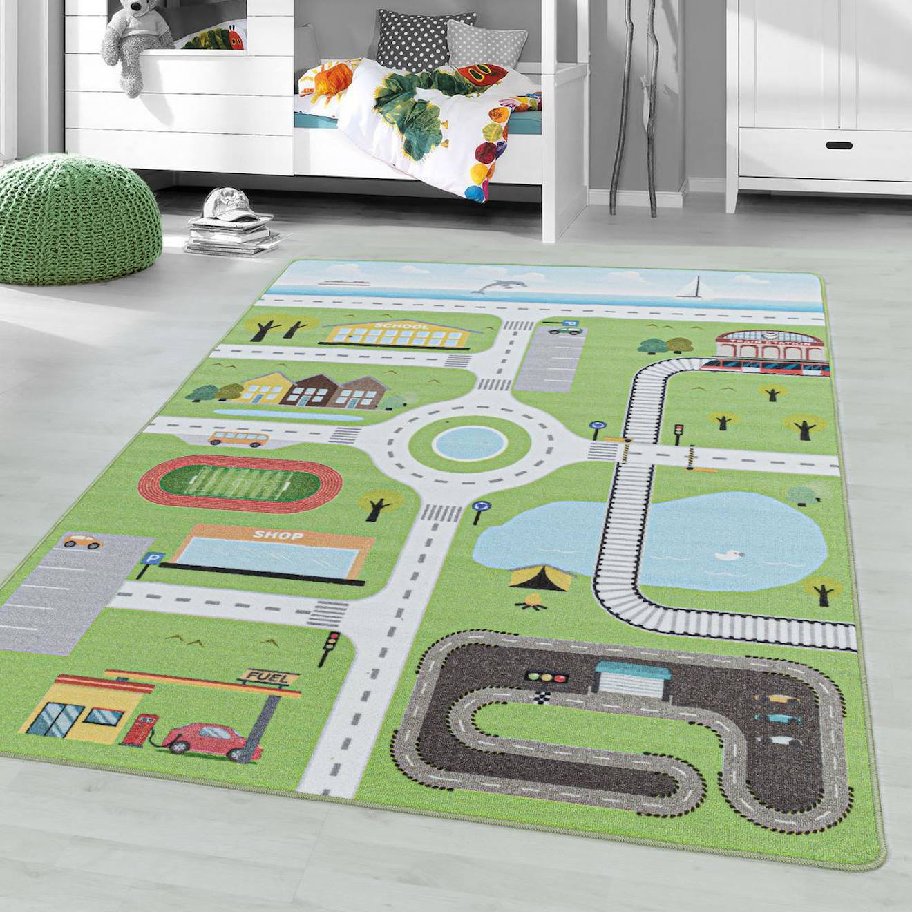 Tapis Enfant Cirplay Vert