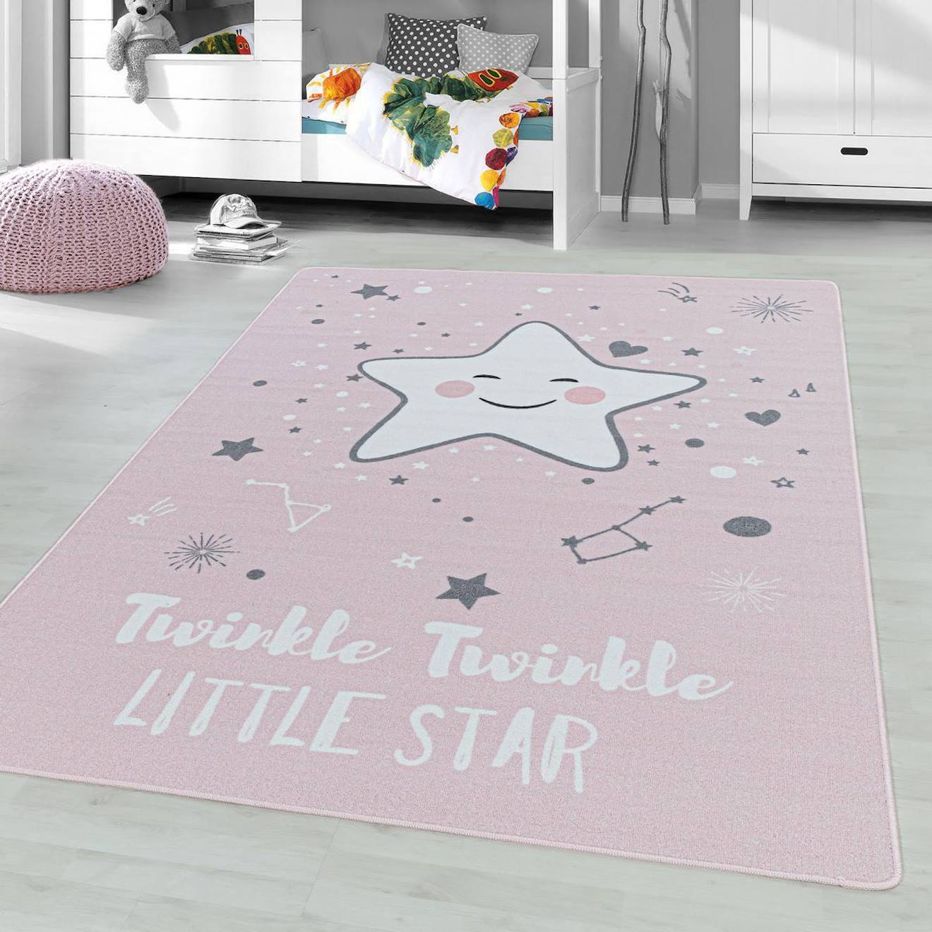 Tapis Enfant Twinkle Rose