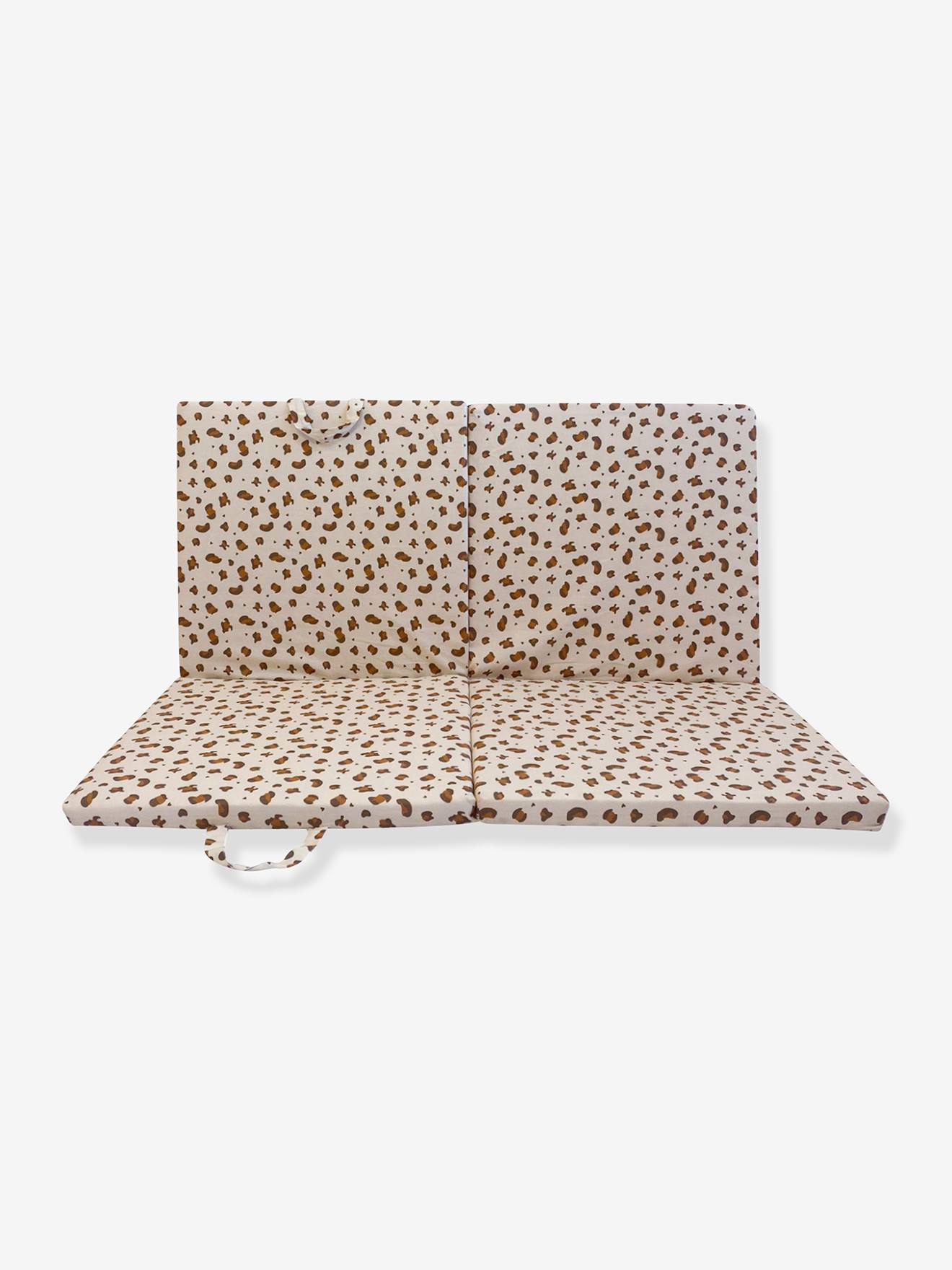 Tapis de motricité Leopard beige imprimé (Candide) - Image 2