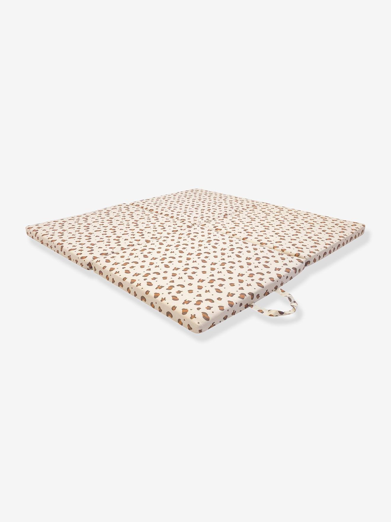 Tapis de motricité Leopard beige imprimé (Candide) - Image 1