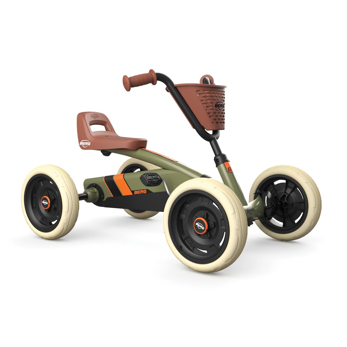 Kart À Pédale Buzzy Retro Vert Vert