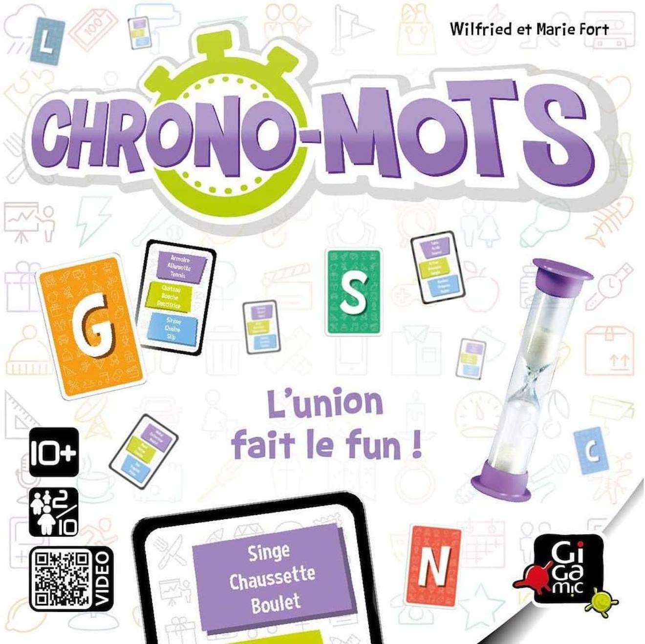 Chrono-mots Blanc