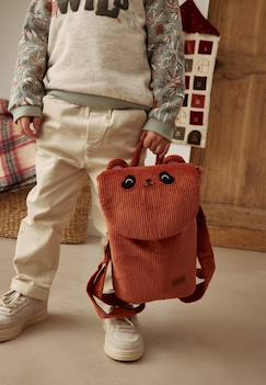 -Sac à dos enfant en velours côtelé maloueg