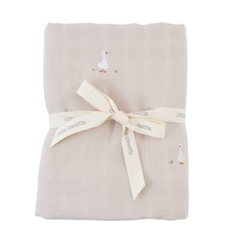 Little Crevette - Maxi Lange Gaze De Coton Bio Oies