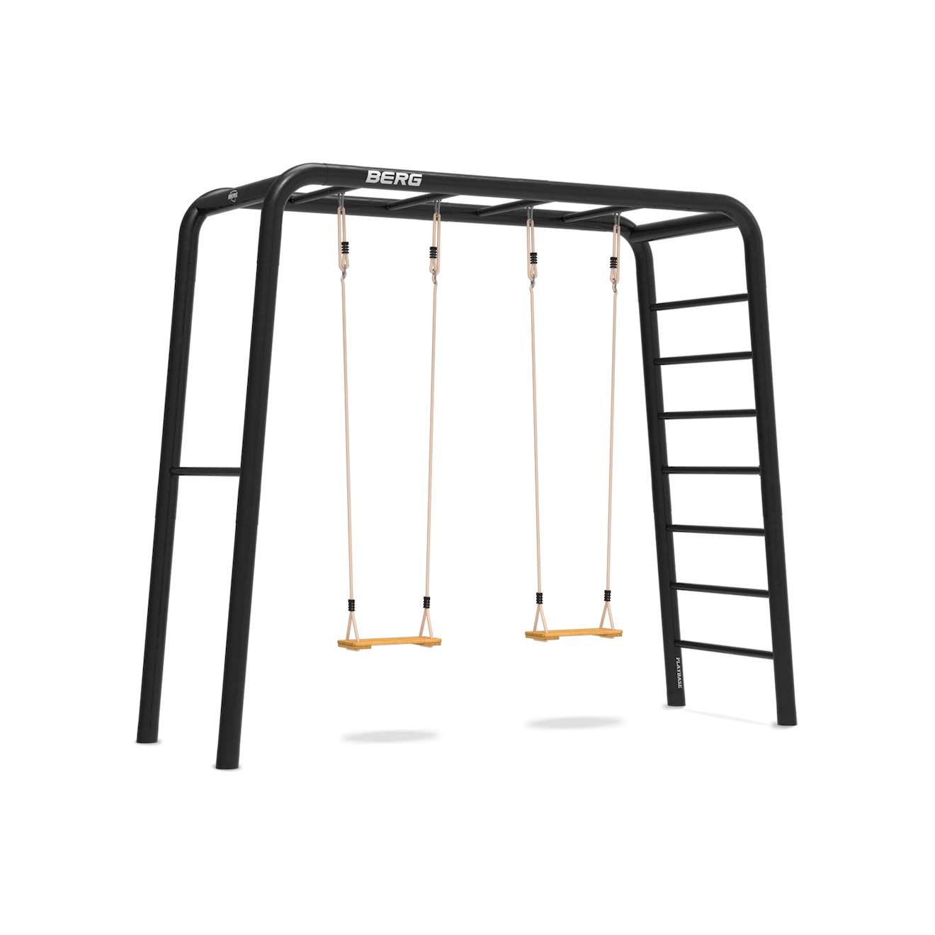 Berg Playbase Medium Tl (2 Sièges En Bois) Noir