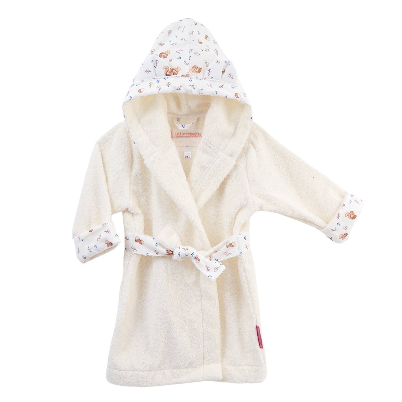Peignoir Enfant Coton Bio Noisette