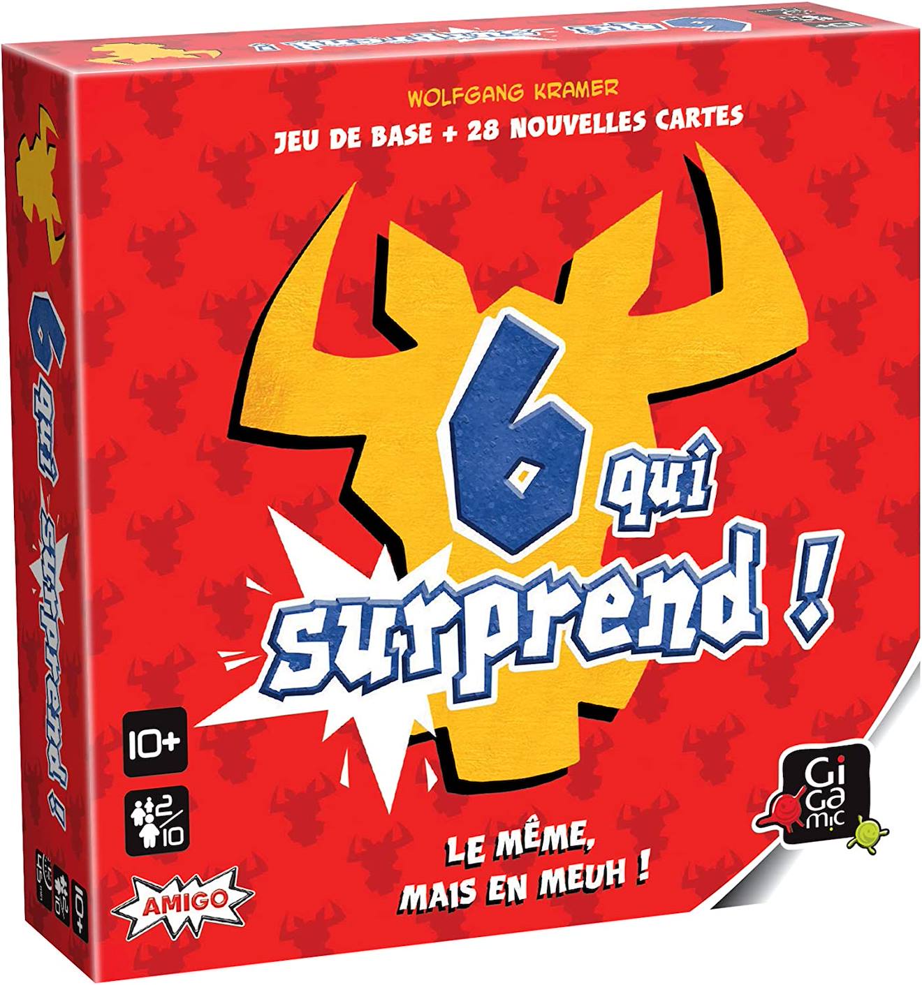 6 Qui Surprend ! Rouge
