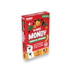 Jouet-Jeux éducatifs-Lire, écrire, compter et heure-Mini-mondy - 90 cartes maison - langage