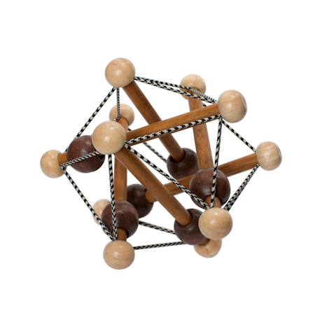 Manhattan Toy - Hochet Skwish Marron