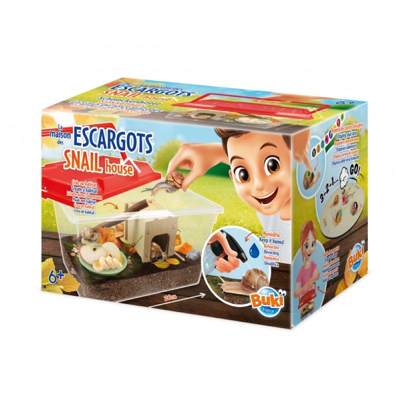 Maison Des Escargots Rouge
