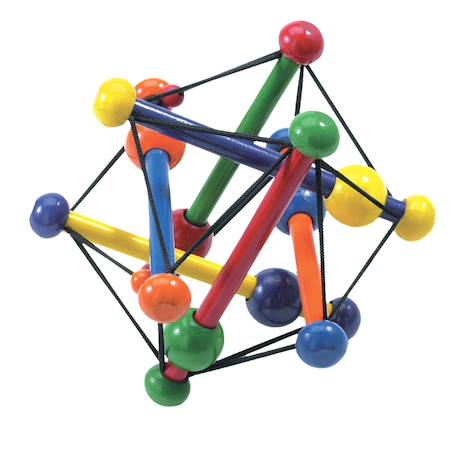 Manhattan Toy - Hochet Skwish Bleu