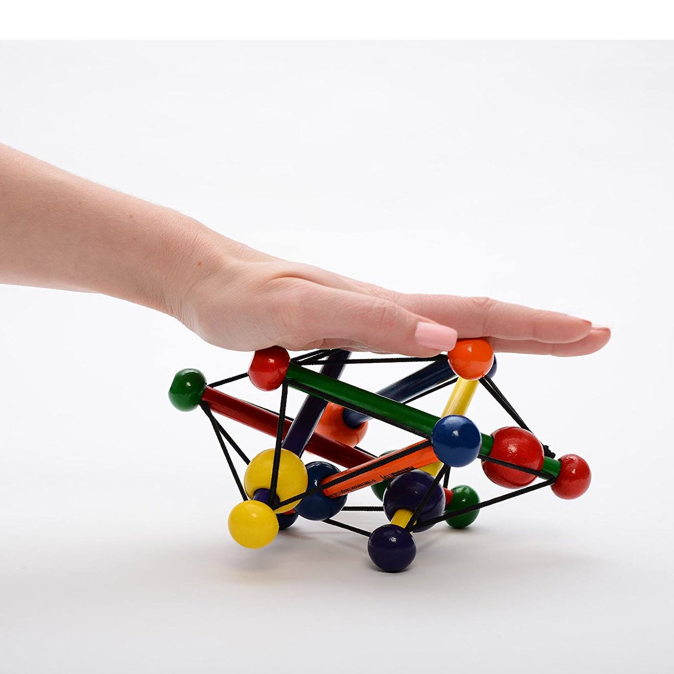 Hochet Skwish Bleu (Manhattan Toy) - Image 1