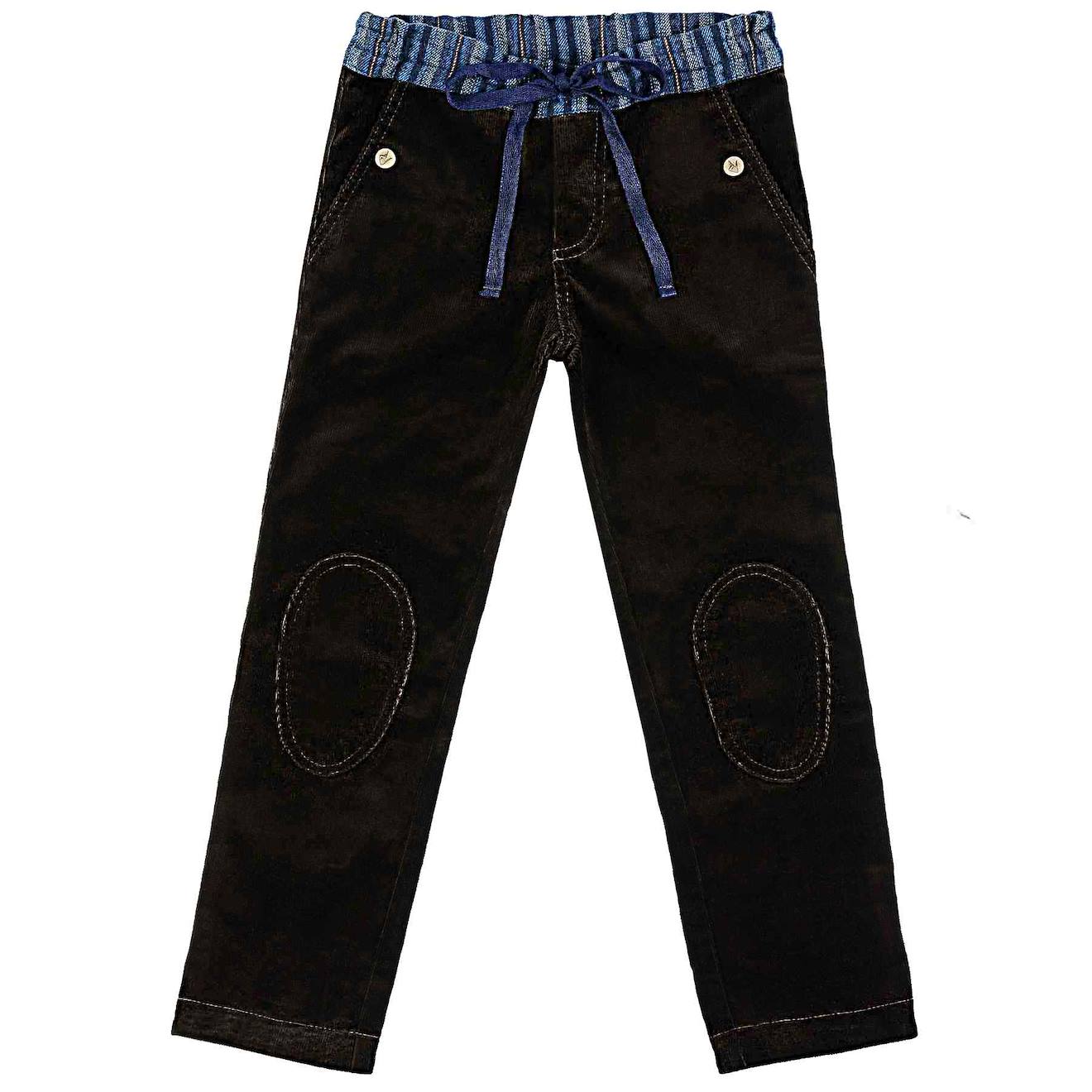 Pantalon Hiver Velours Balthazar Marron Bleu