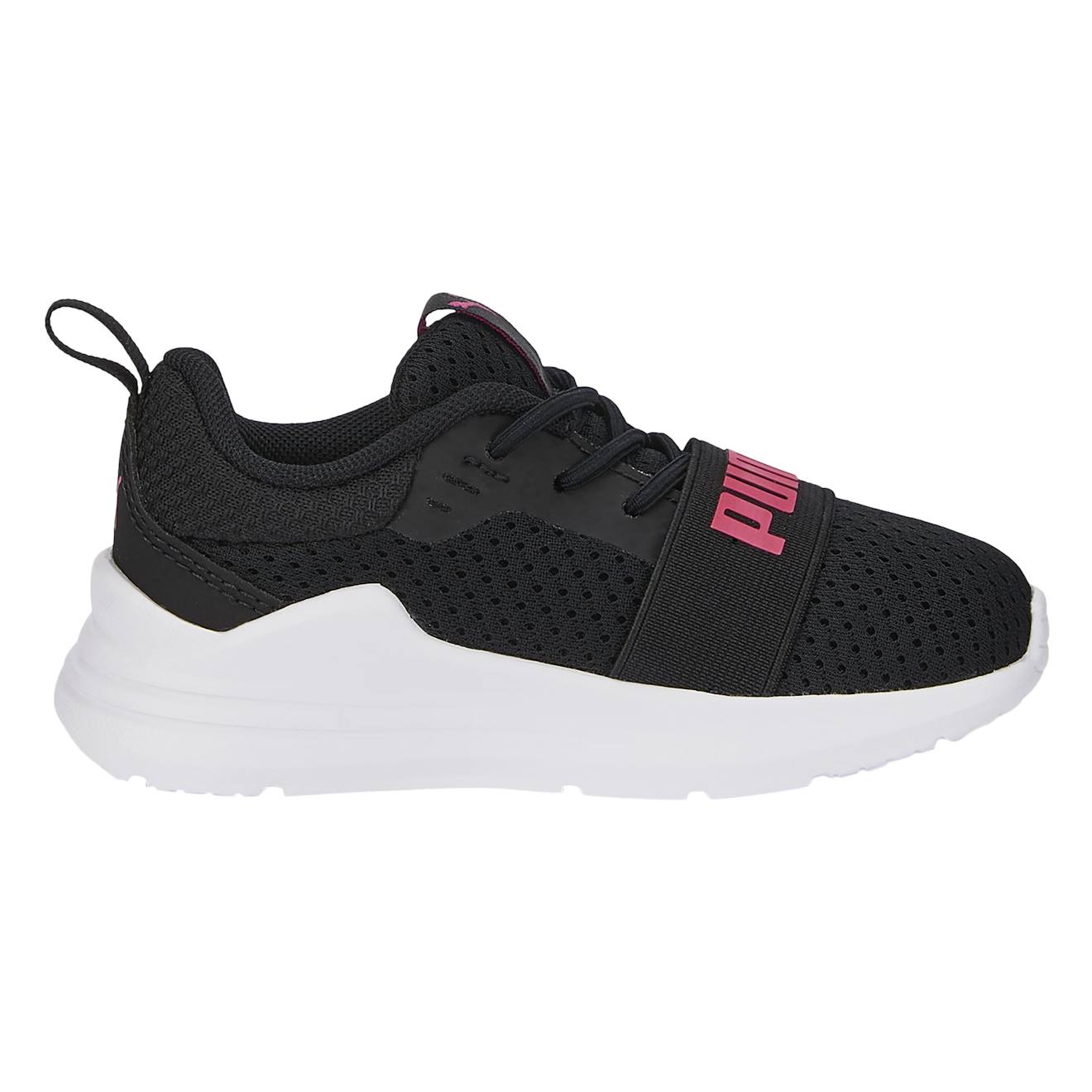 Puma - Baskets Basses À Lacets Noir Sunset Rose