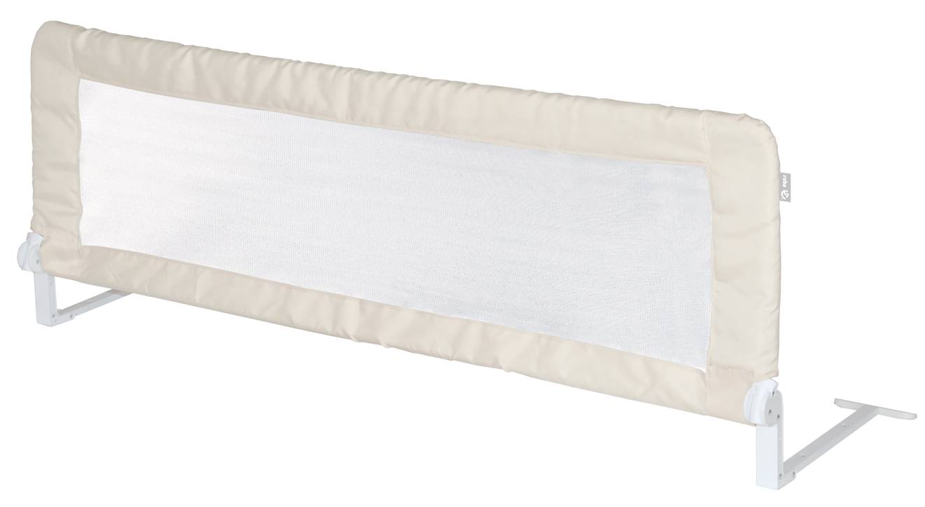 Barrière De Lit Enfant Et Bébé Klipp-klapp Antichute Et Pliable Beige / Blanc