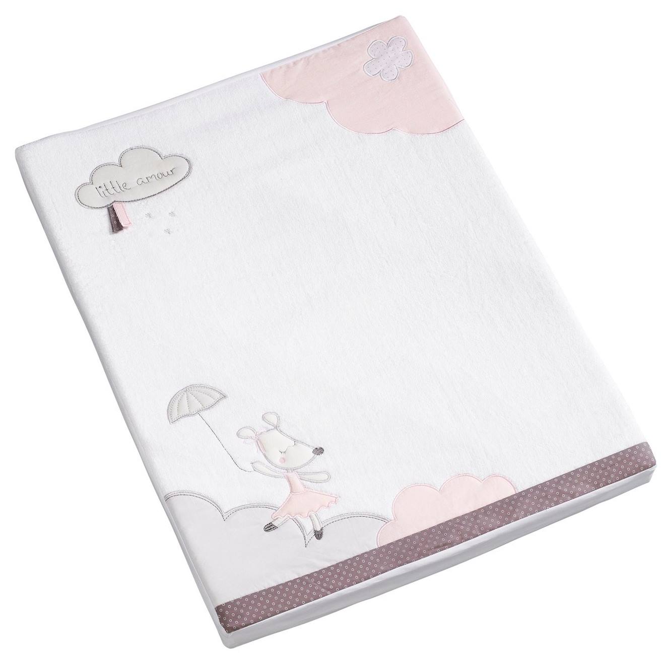 Matelas À Langer En Coton Blanc