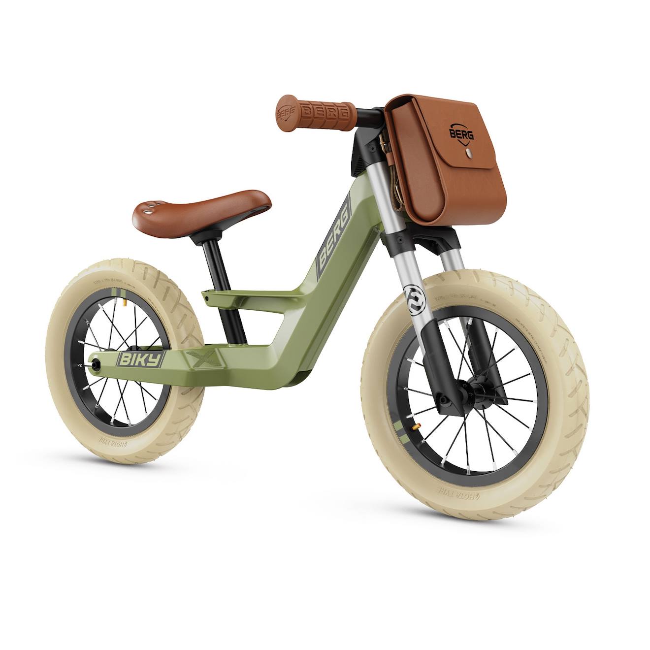 Draisienne Biky Retro, Berg Vert Kaki