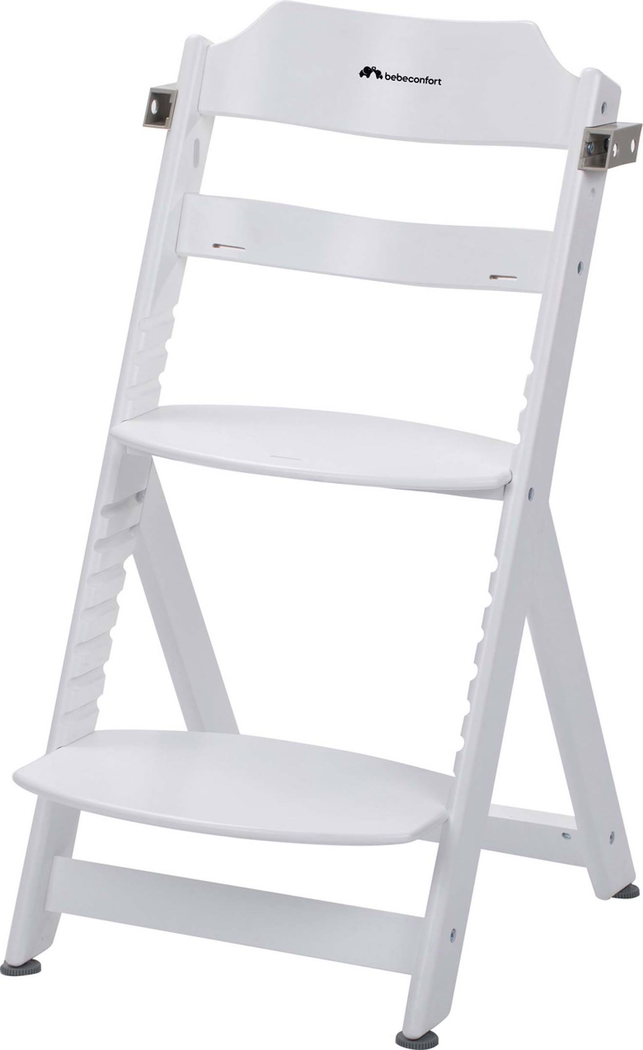 Chaise Haute Bébé En Bois Avec Tablette Timba White (Bébé Confort) - Image 1