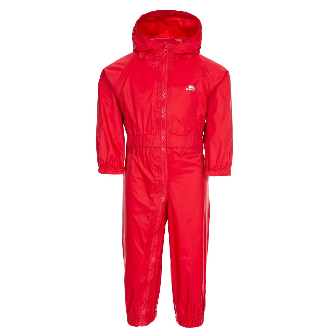 Combinaison De Pluie Bébé Polyamide Button Rouge
