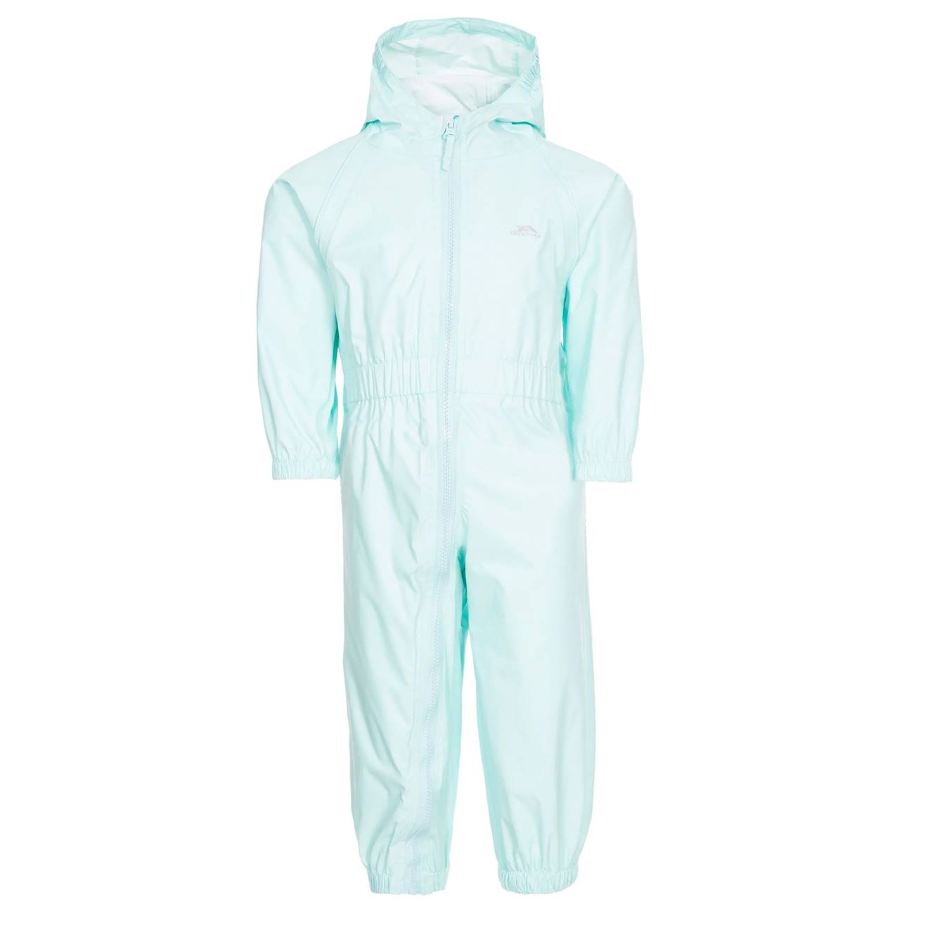 Combinaison De Pluie Bébé Polyamide Button Bleu Pâle