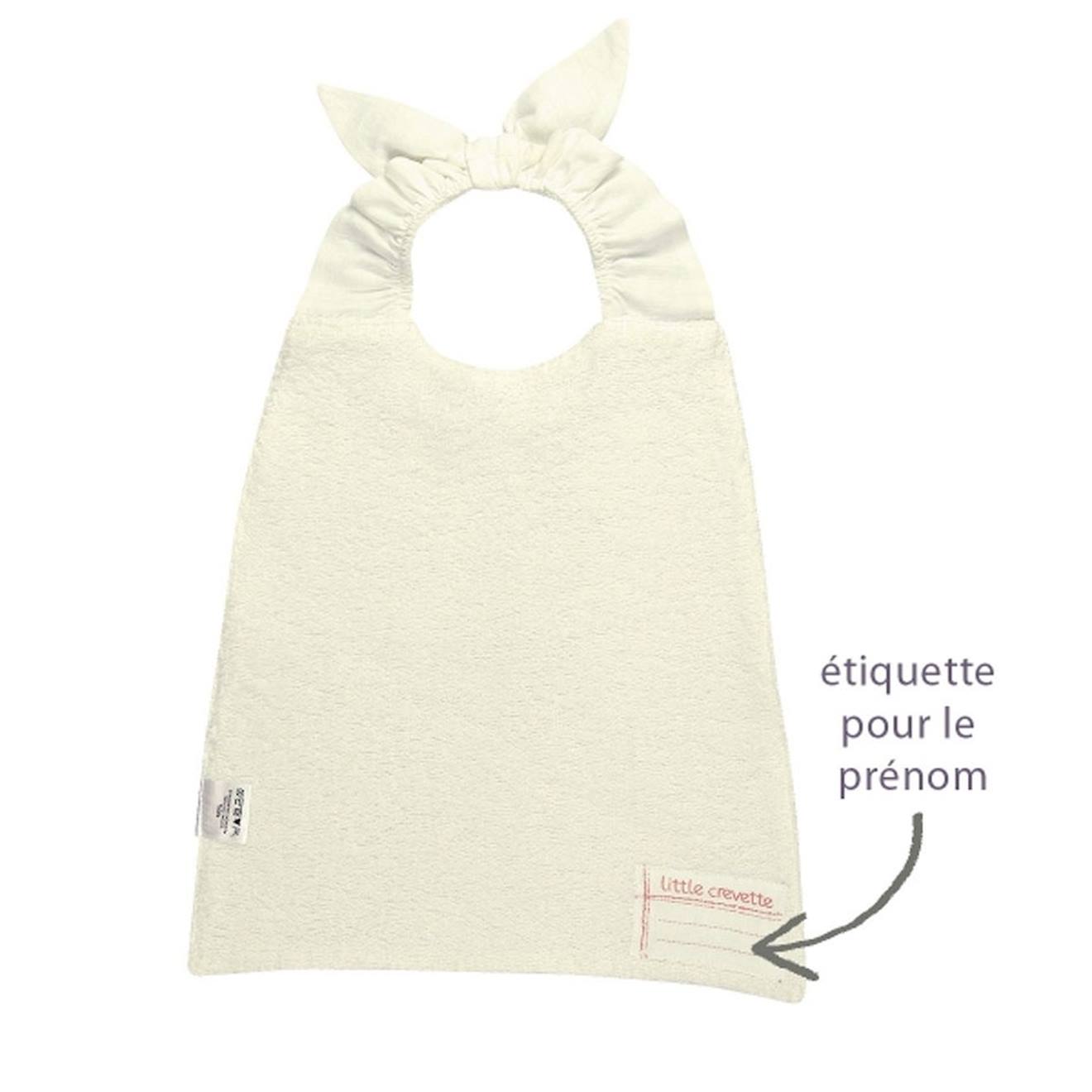 Bavoir Élastiqué Lin Môsieur Crevette (Little Crevette) - Image 2