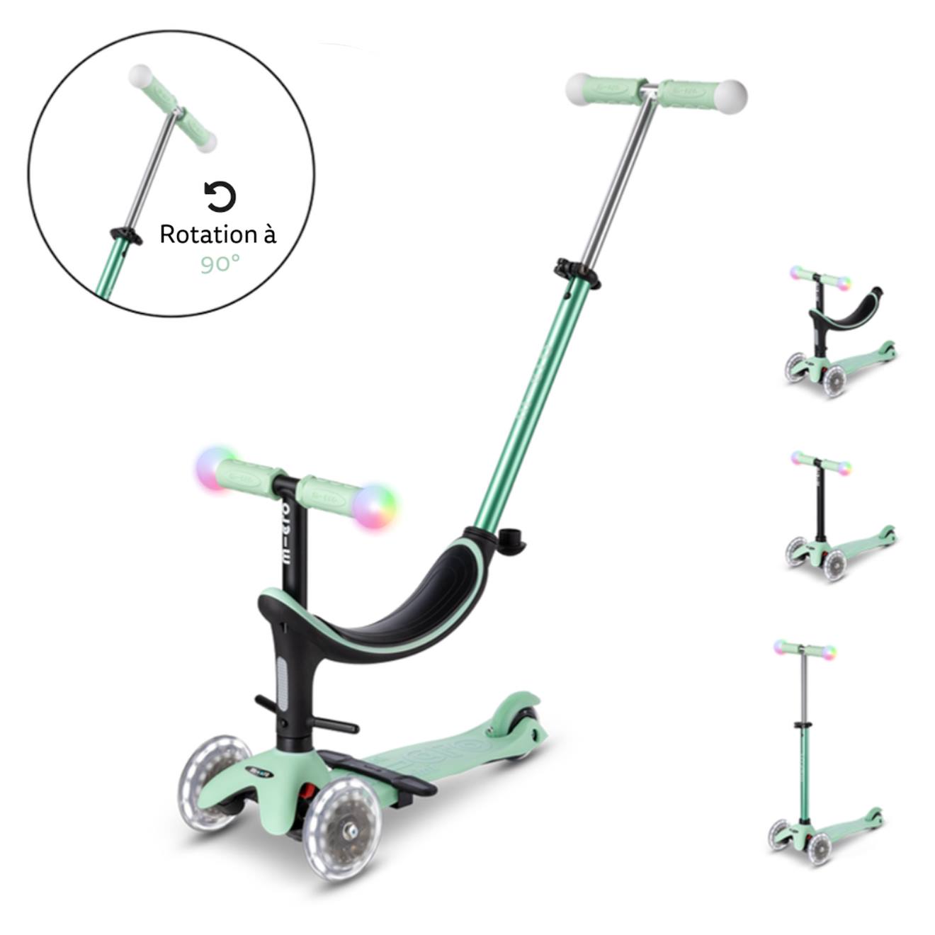 Trottinette Évolutive Mini Micro 3en1 Révolution Magic Mint