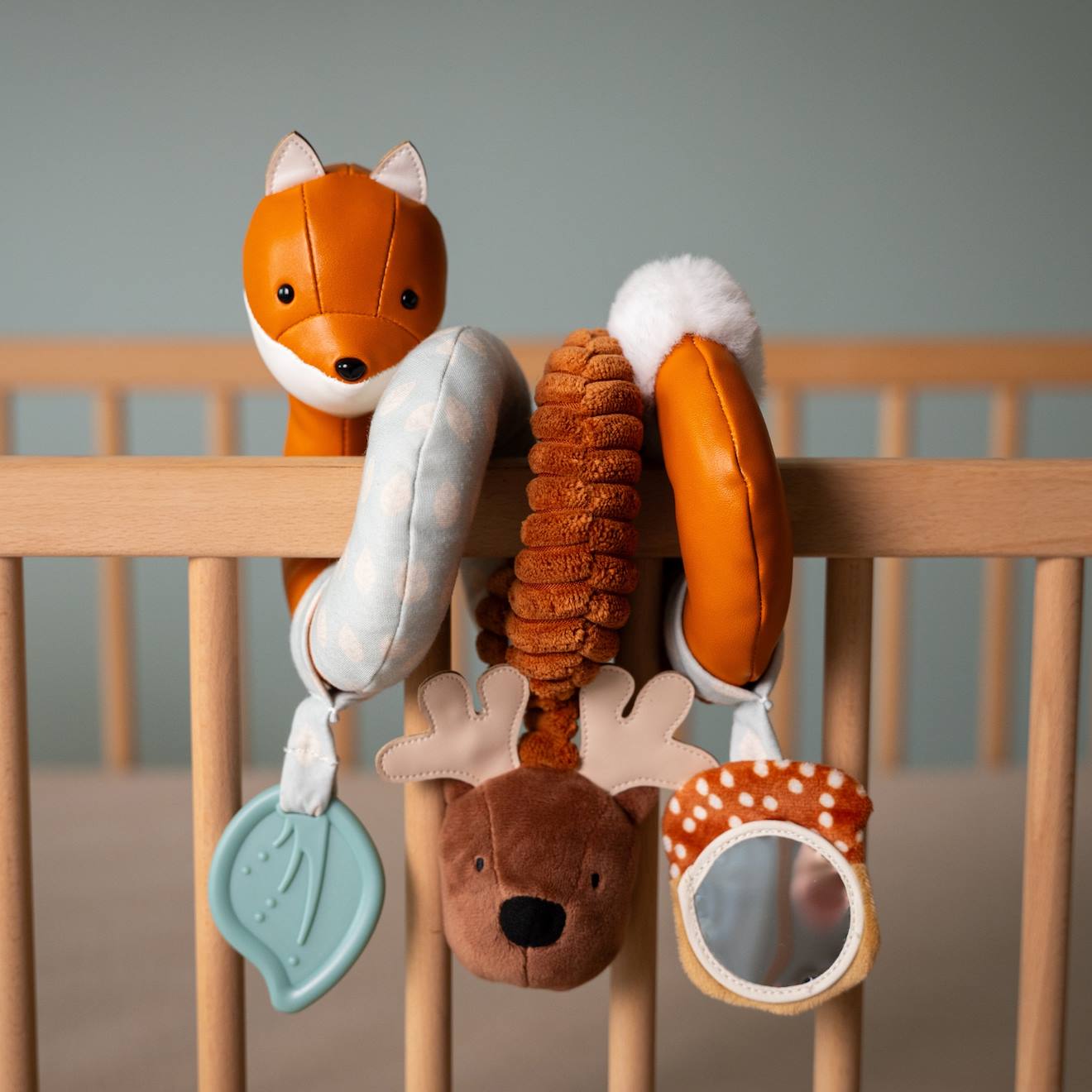 Spirale D'activités Forêt Marron, Beige, Orange (Little Big Friends) - Image 1