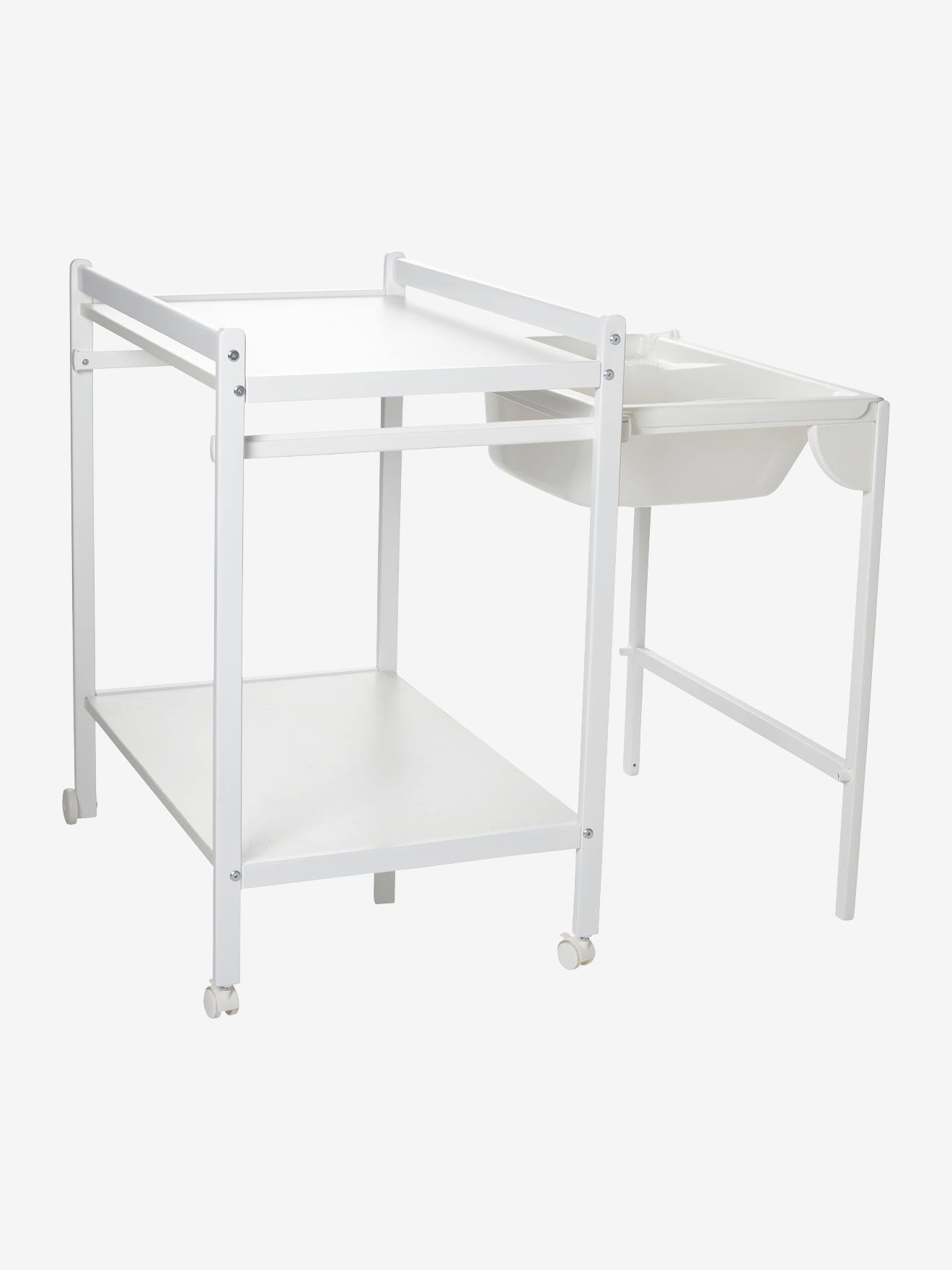 Table à langer avec baignoire intégrée MagicTub blanc (Vertbaudet) - Image 2