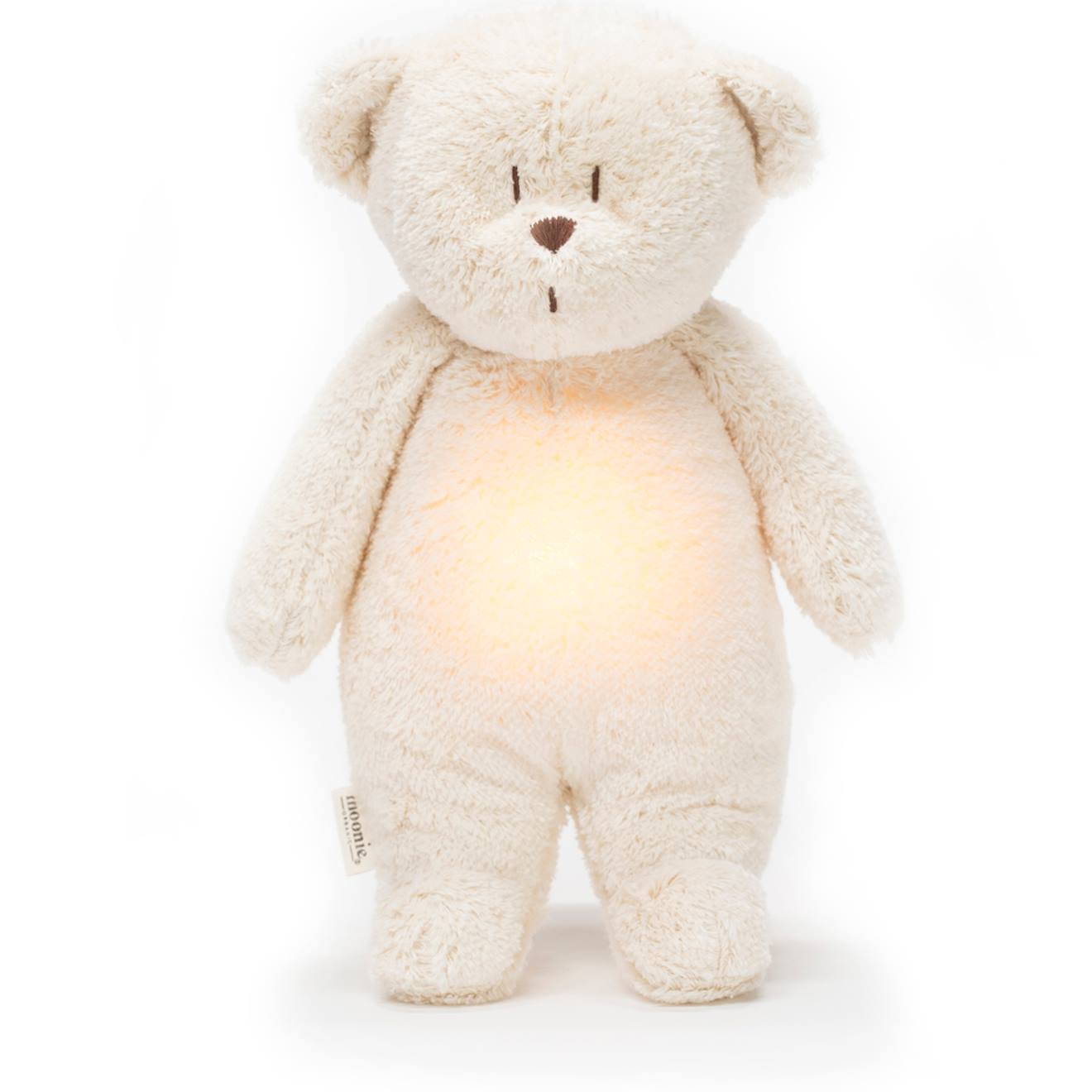 Moonie - Peluche Veilleuse Ours Blanc
