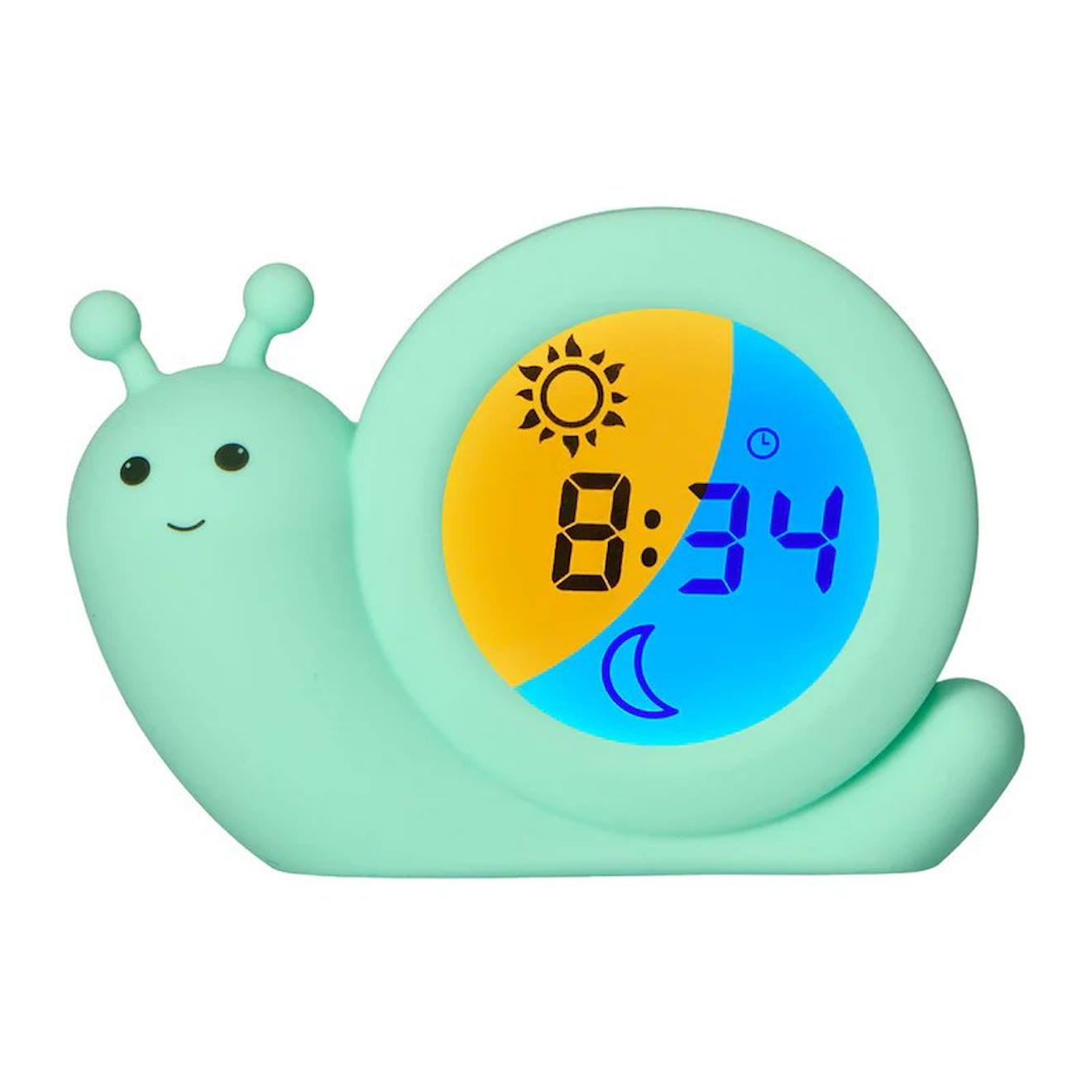 Réveil Éducatif Enfant Formateur De Sommeil Escargot Simon Multicolore