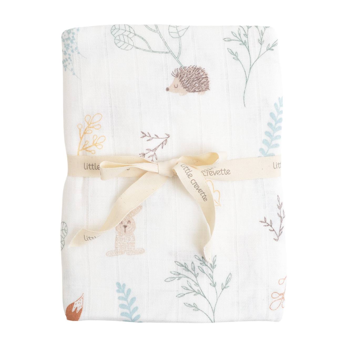 Maxi Lange Gaze De Coton Bio Forêt