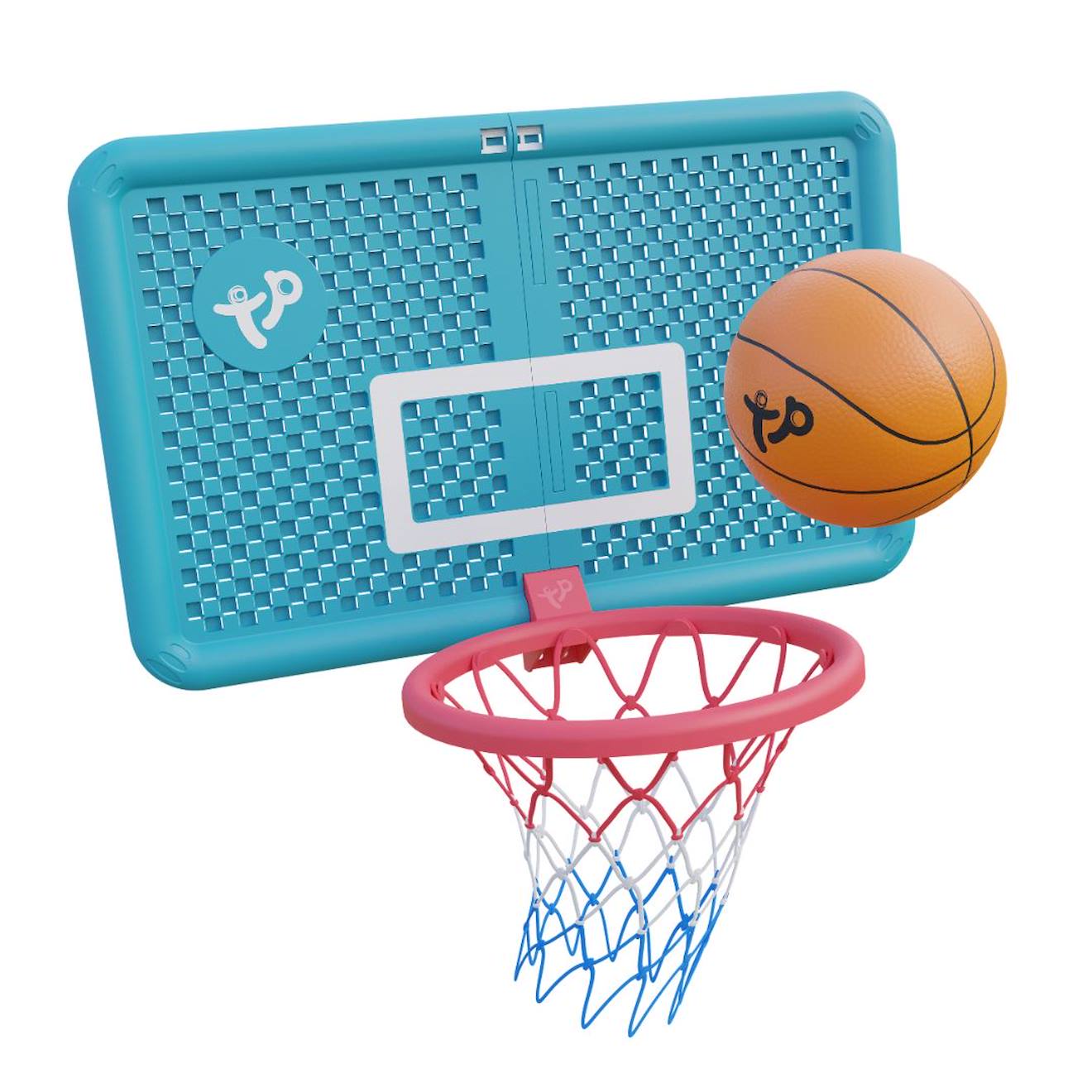 Panier De Basket 1er Âge Junior Plastique Bleu - Rouge