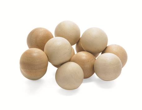 Manhattan Toy - Hochet Boules Naturel Beige