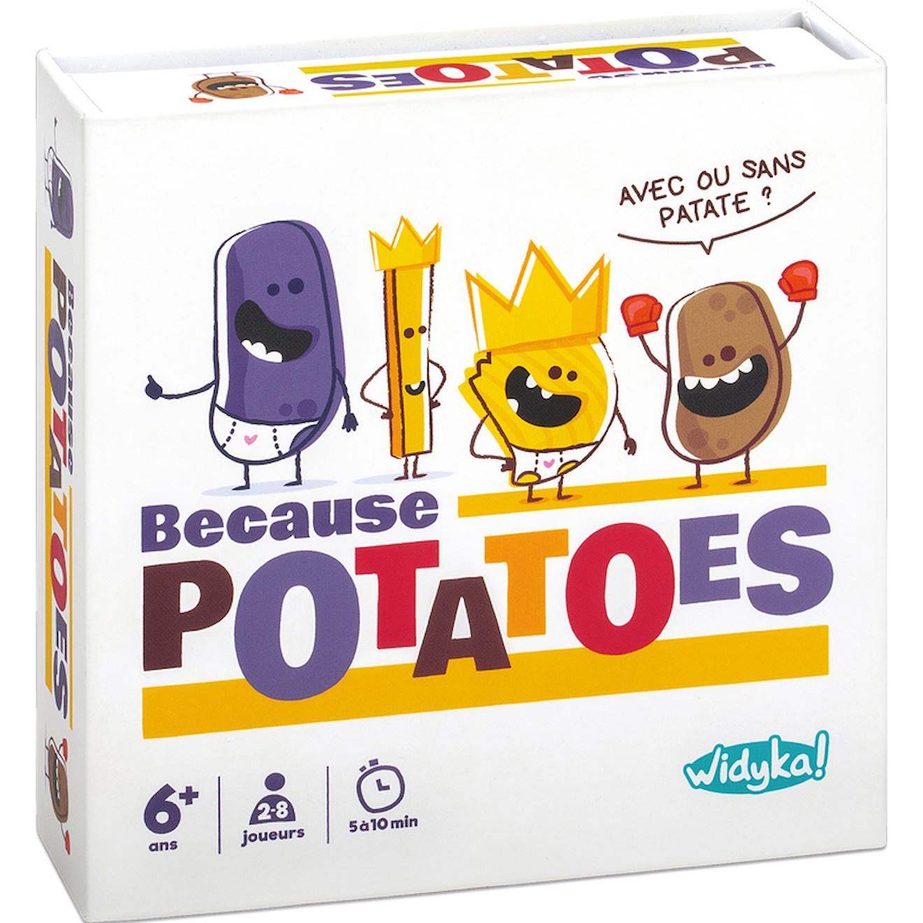 Because Potatoes Multicolore