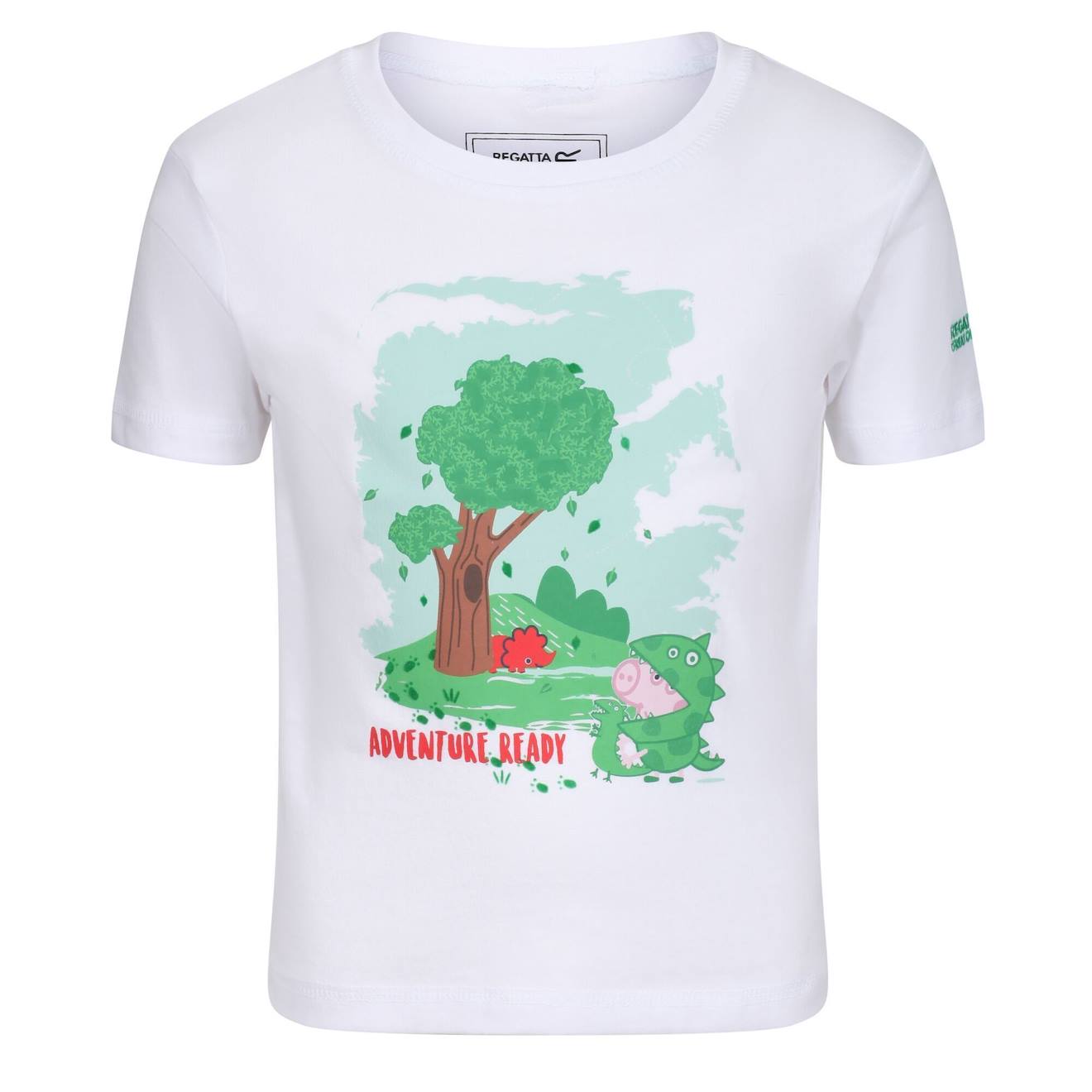 T-shirt Coton Peppa Pig Blanc