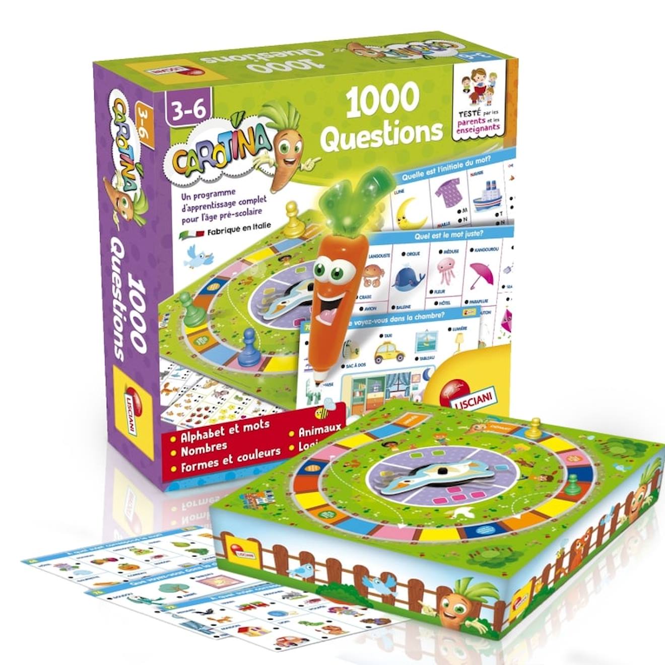 Carotina Stylo Parlant 1000 Questions Multicolore