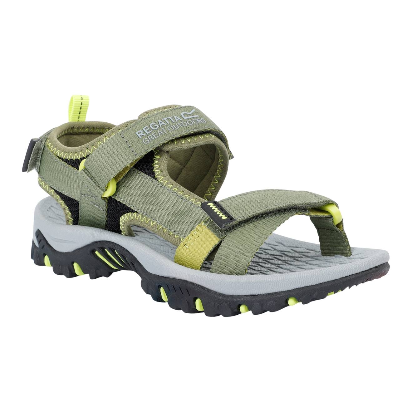 Sandales Synthétique Blaze Vert Néphrite / Vert Citron
