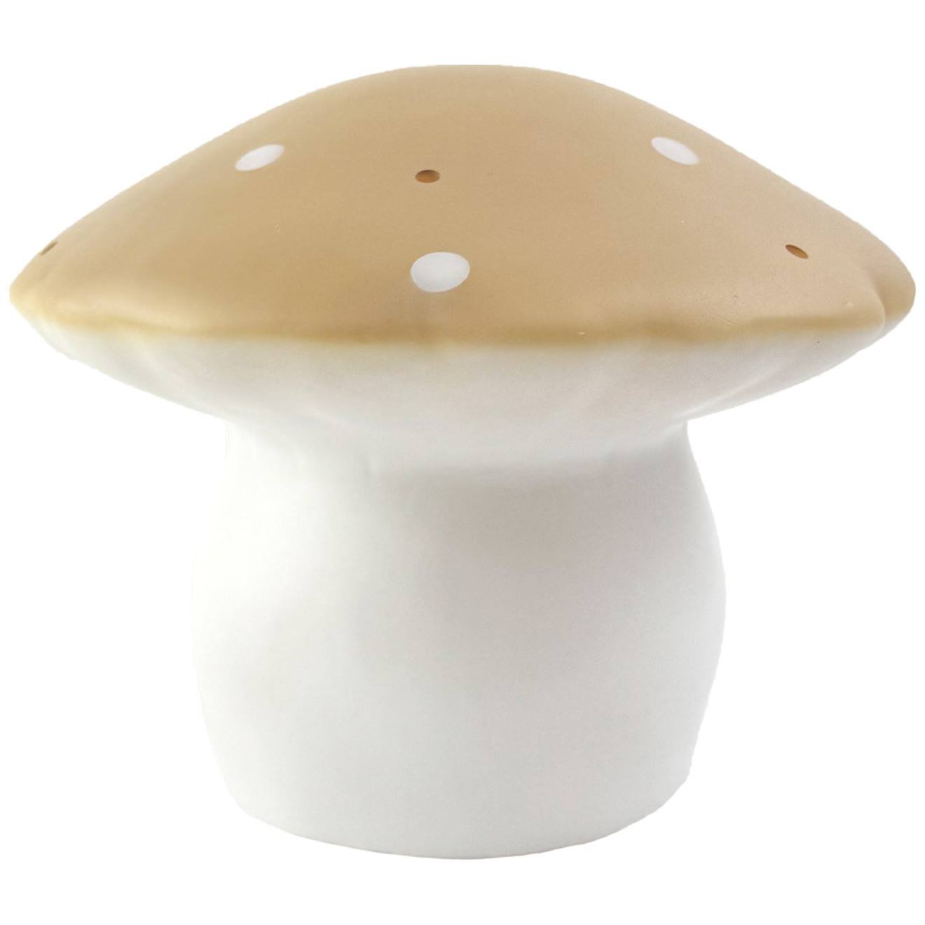 Lampe veilleuse champignon Eclairage tamisée blanc, beige