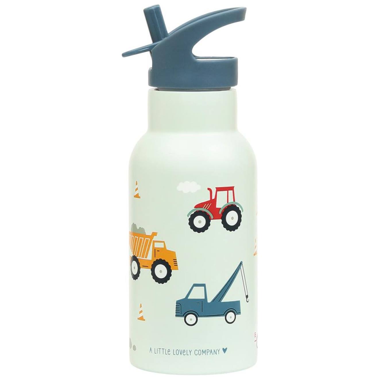Gourde Isotherme Licorne Bleu, Jaune, Rouge