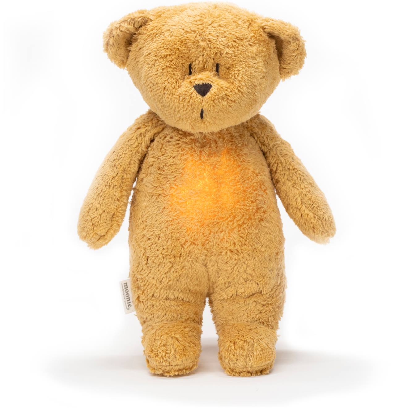 Moonie - Peluche Veilleuse Ours Jaune