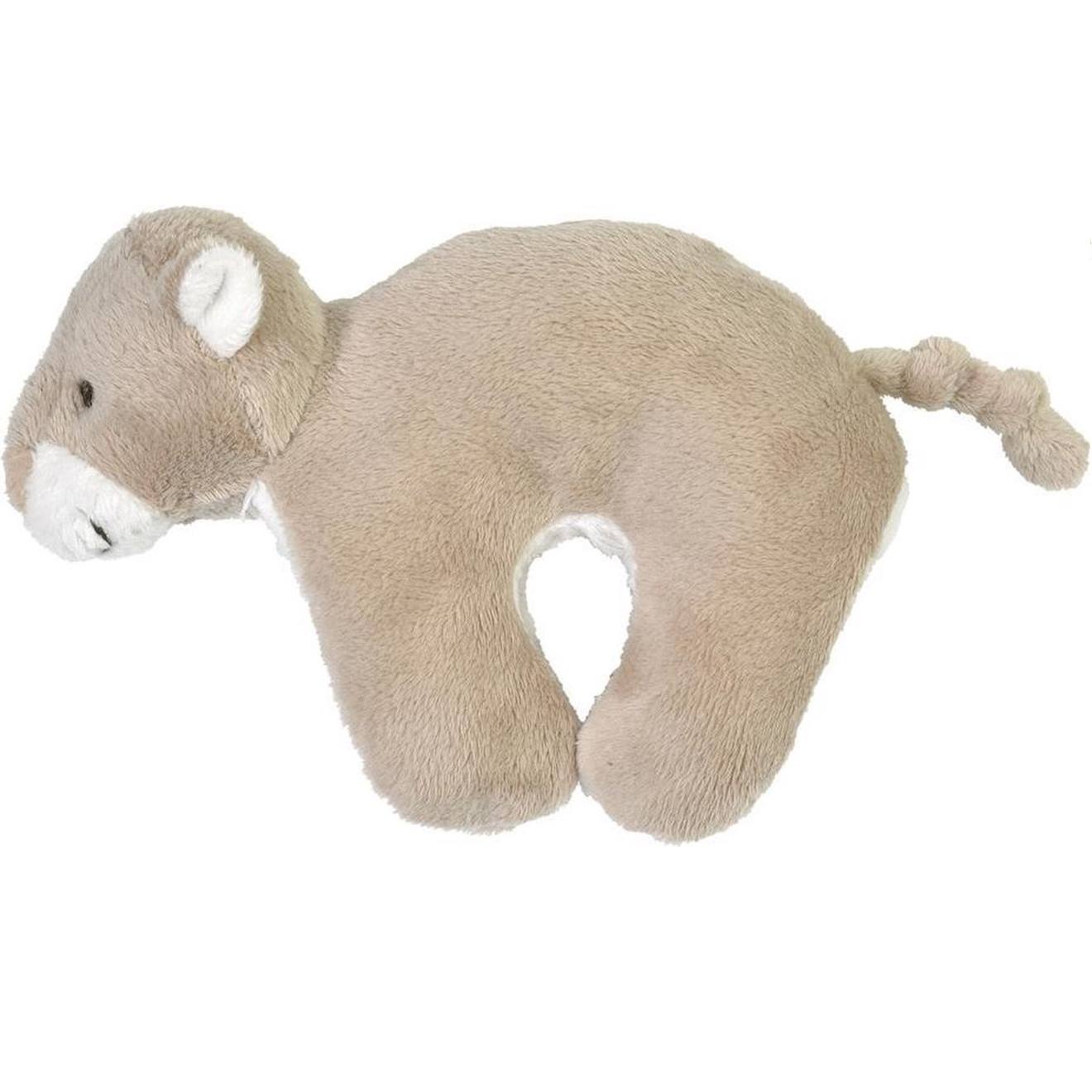 Hochet Lion Loulou Beige