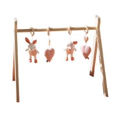 Arche d'éveil bois avec 4 jouets  - vertbaudet enfant