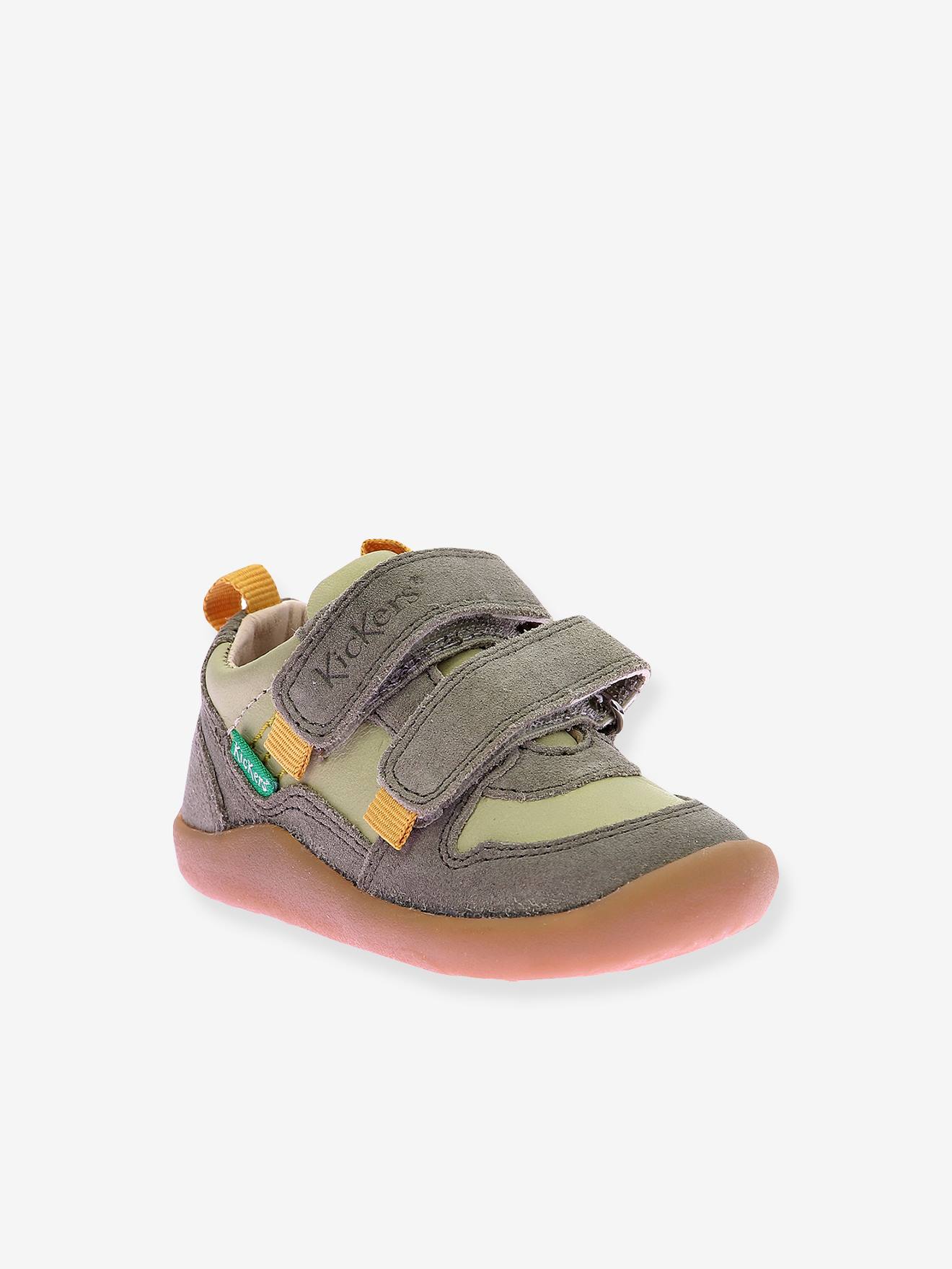 Baskets bébé Frapy kaki