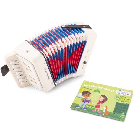 Accordéon blanc Blanc 2 - vertbaudet enfant 