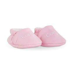 Jouet-Chaussons roses pour poupon 30 cm