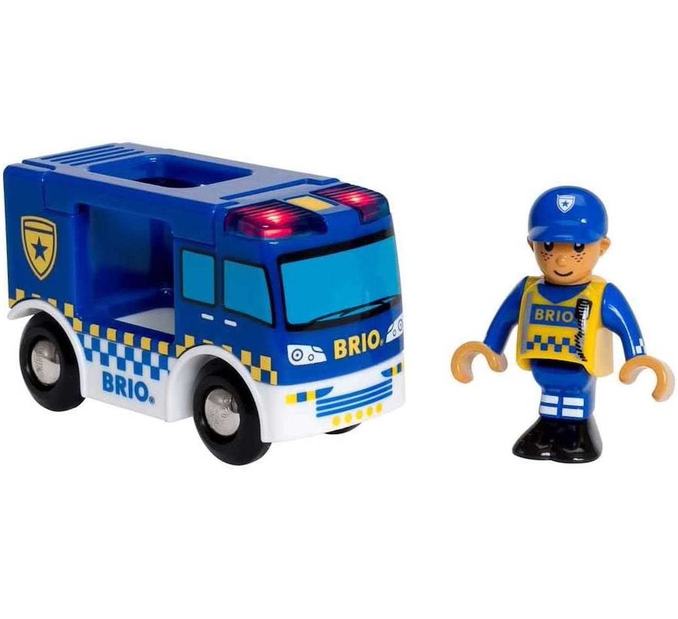 Camion De Police - Son Et Lumière Bleu