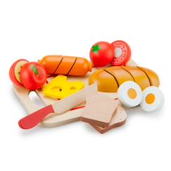 Planche d'aliments en bois à découper  - vertbaudet enfant